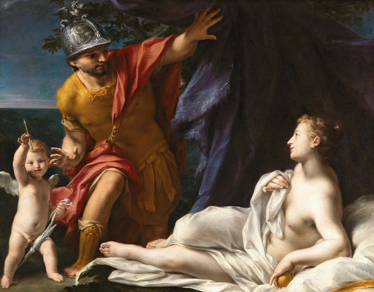 Venere e Marte con Cupido